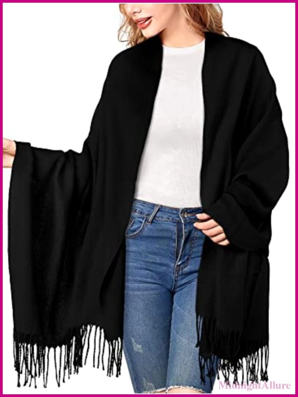Pashmina Shawl Wrap for Evening Dresses Winter Warm Large Scarf